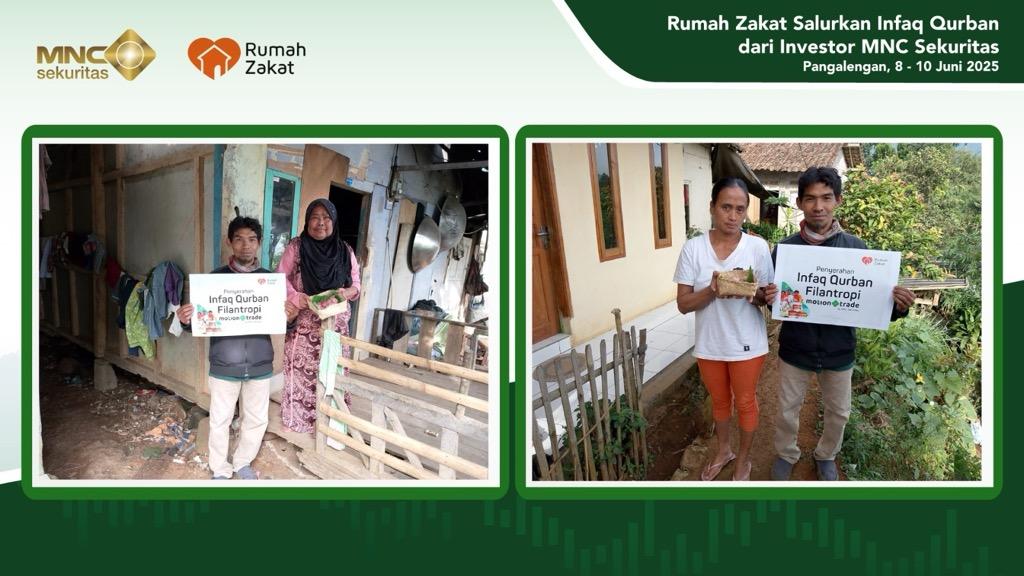 Rumah Zakat Salurkan Infaq Kurban Investor MNC Sekuritas untuk Warga di Pinggiran Pangalengan   