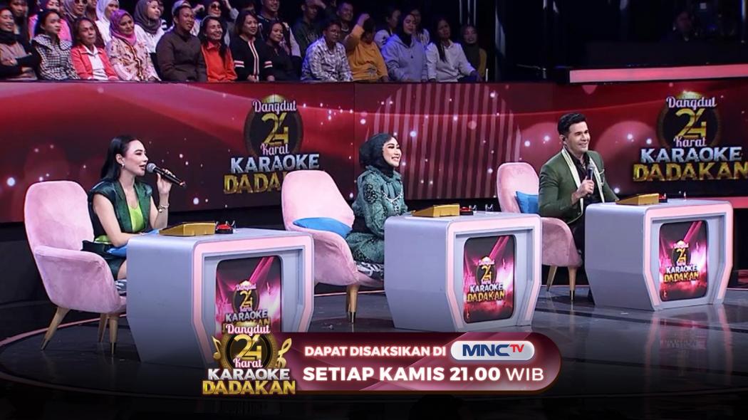 Mengharukan, Babay dan Tari Bikin Juri Baper di Dangdut 24 Karat Karaoke Dadakan MNCTV