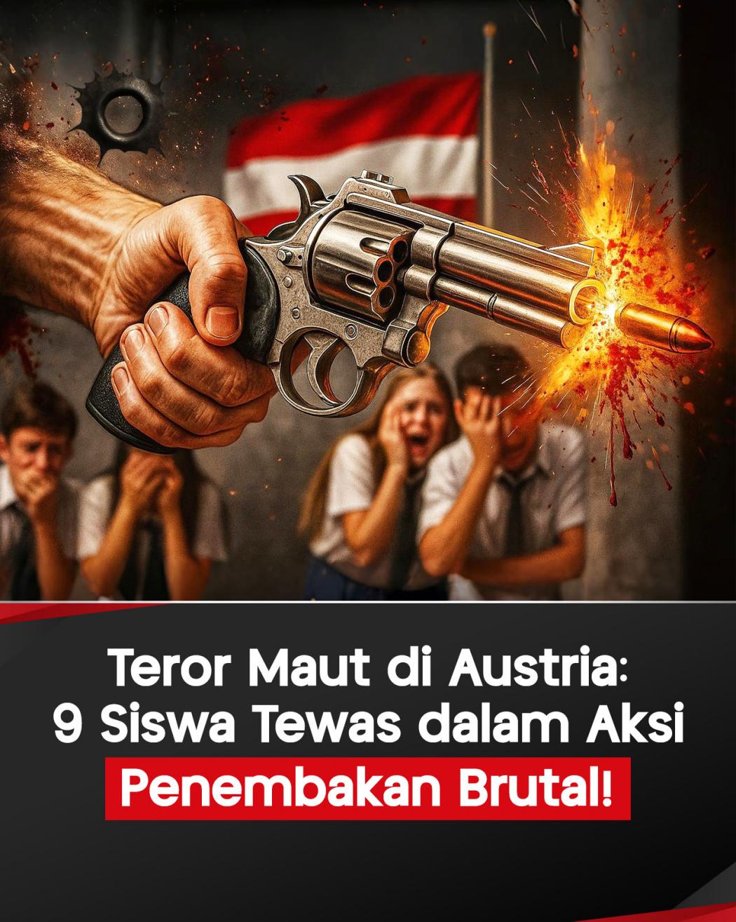 Teror Maut di Austria: 9 Siswa Tewas dalam Aksi Penembakan Brutal!