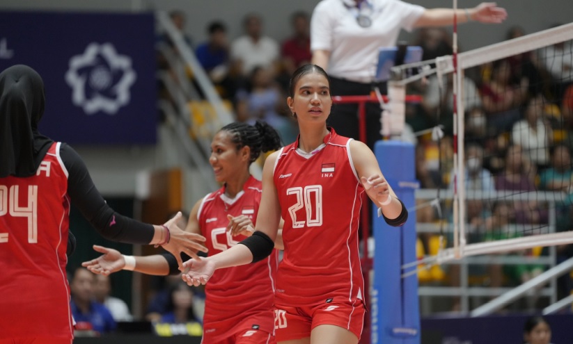 Bungkam Mongolia, Timnas Voli Putri Indonesia Petik Kemenangan Perdana di AVC Womens Nation Cup 2025