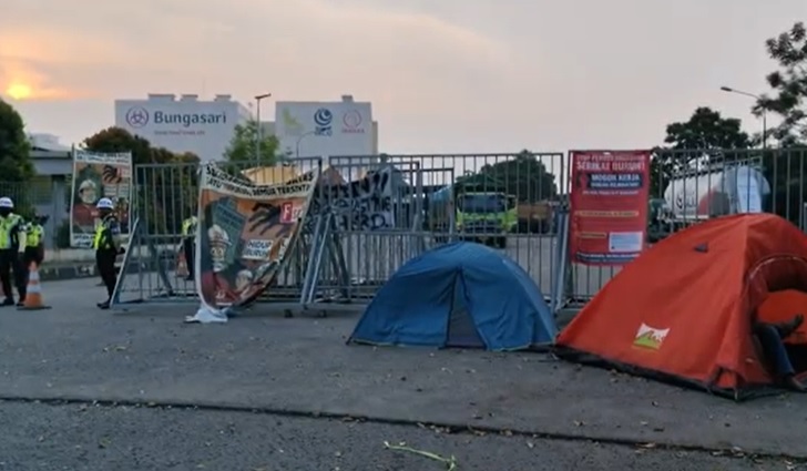 29 Karyawan PT Bungasari Cilegon Dipecat Buntut Aksi Mogok Kerja
