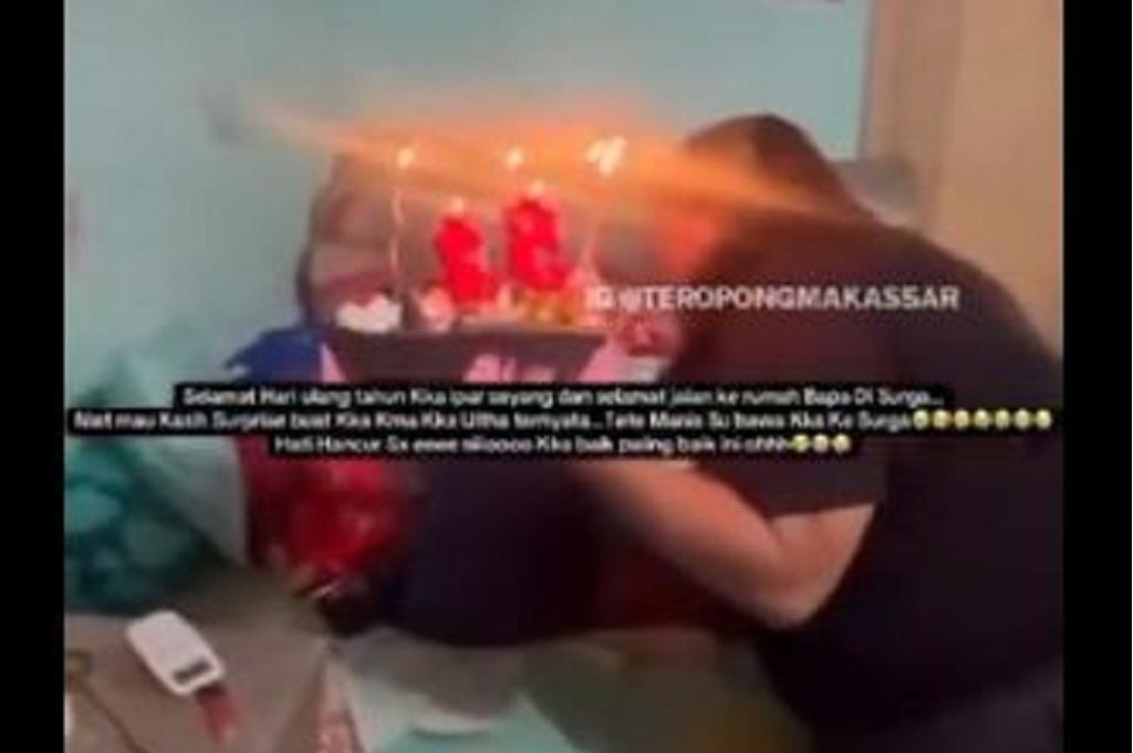 Viral! Niat Beri Surprise Ulang Tahun, Istri dan Anak Temukan Ayah Sudah Meninggal