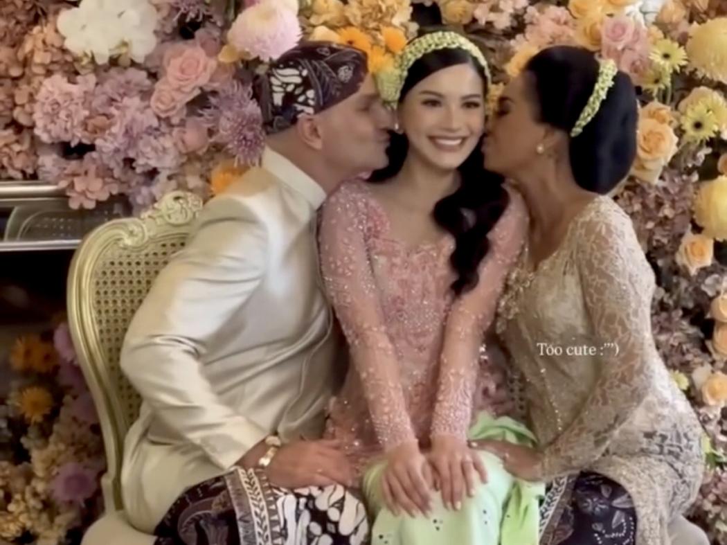 Gaya Alyssa Daguise saat Siraman Jelang Pernikahan, Anggun dengan Kebaya Pink