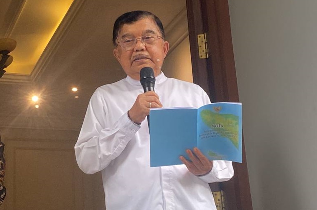 JK soal Polemik 4 Pulau: Secara Historis Masuk Aceh, Letaknya Saja Dekat Sumut