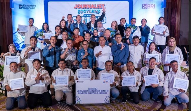  Inagurasi BRI Fellowship Journalism 2025, BRI Kukuhkan 45 Jurnalis Penerima Beasiswa S2