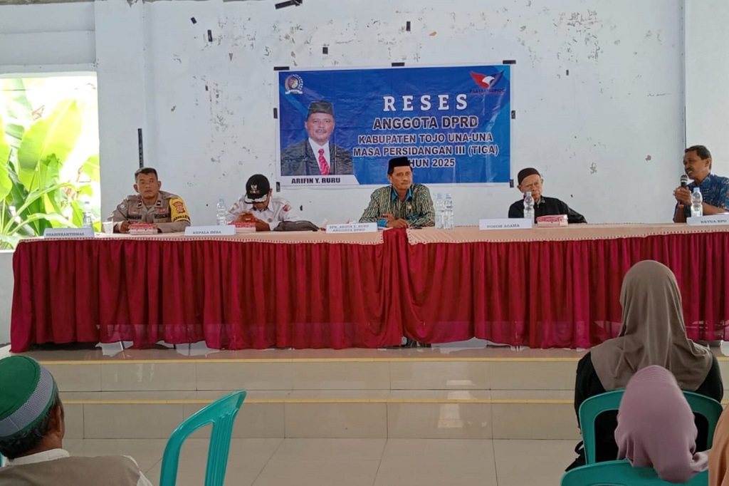 Warga Tojo Una-Una Titip Harapan ke Anggota DPRD Partai Perindo Arifin Y Ruru, Air Bersih hingga Dukungan untuk Petani