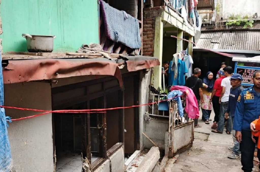 Ledakan Tabung Gas Elpiji di Bandung, 2 Rumah Rusak dan 4 Warga Luka Bakar