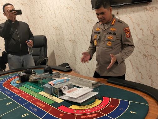 Lokasi Tersembunyi, Kasino di Kosambi Bandung Beromzet Ratusan Juta Rupiah per Hari