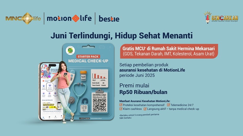 Spesial Juni! MNC Life Hadirkan Perlindungan Kesehatan Lengkap dengan Gratis Cek Kesehatan