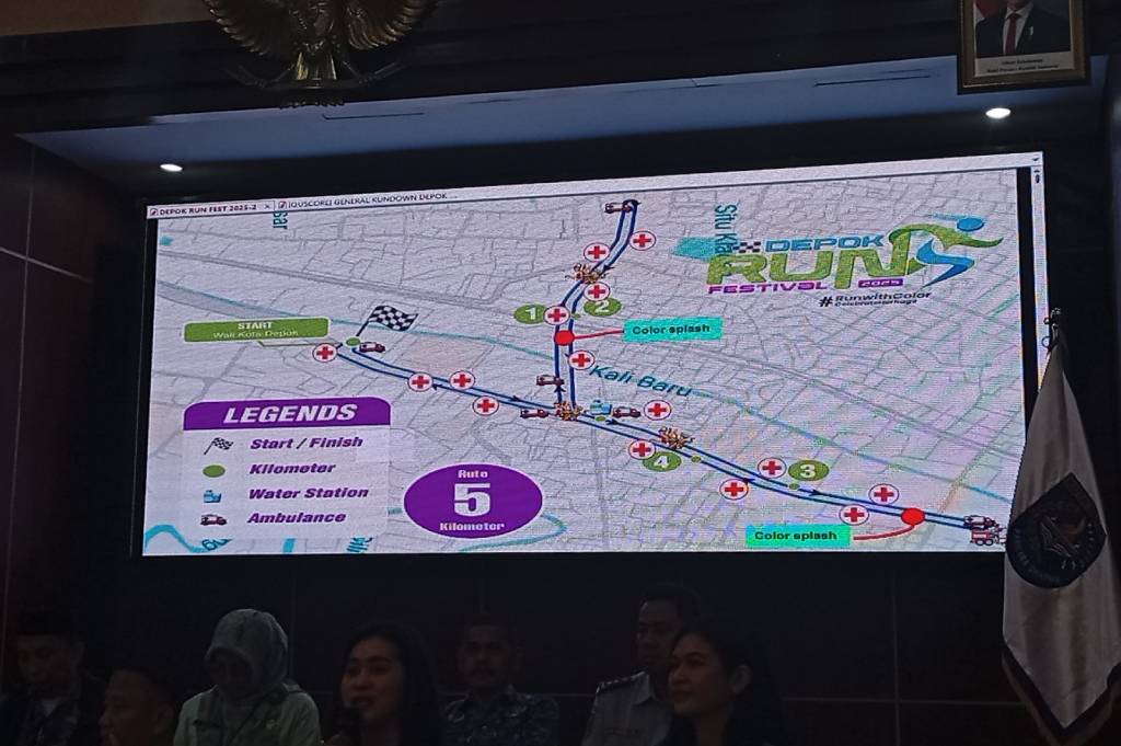 Depok Run Festival 2025: Lari 5K Seru Rayakan HUT Kota Depok & Bhayangkara ke-79