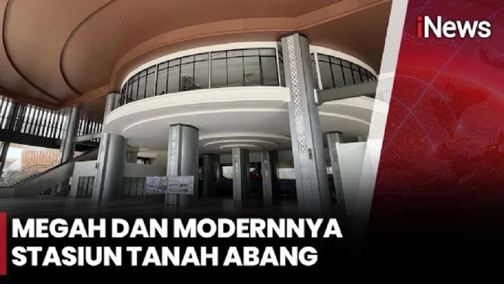 Wajah Baru Stasiun Tanah Abang usai Direvitalisasi, Megah dan Modern