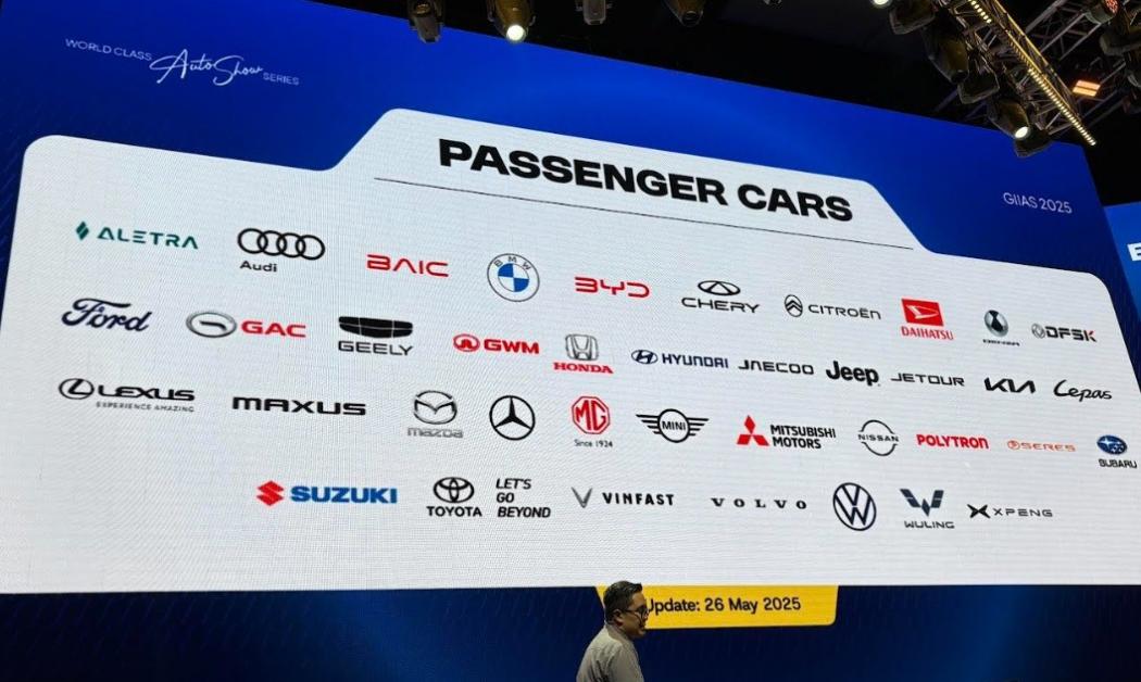 China Mendominasi, Ini 63 Merek Mobil dan Motor Panaskan GIIAS 2025