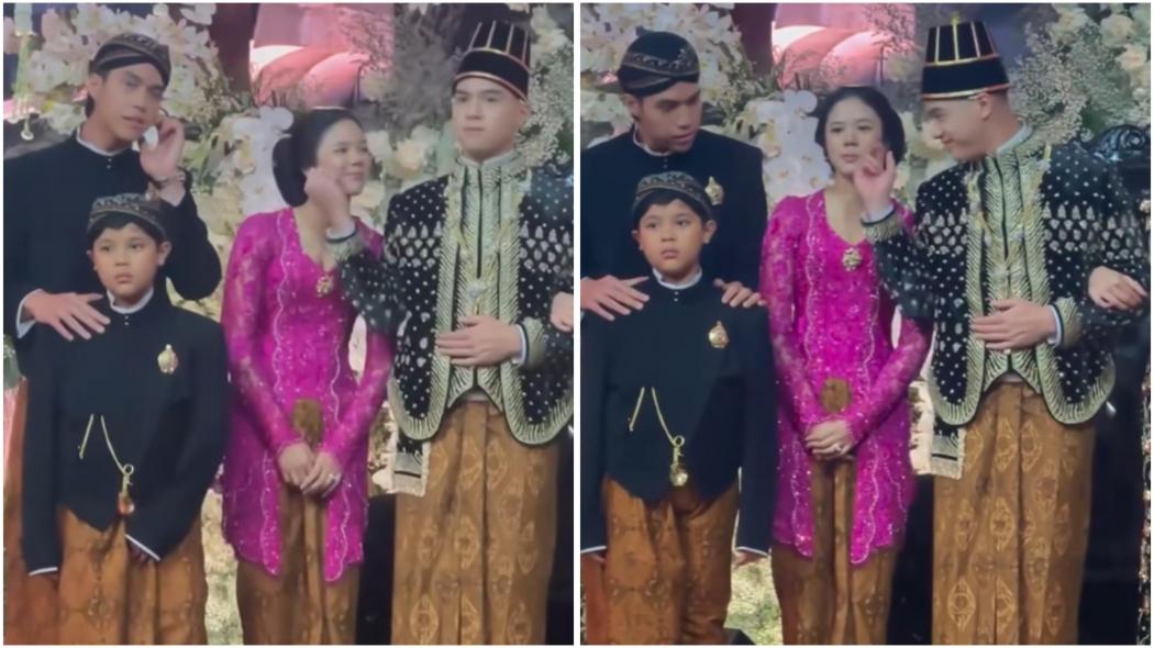 Viral Manisnya Sikap Al Ghazali ke Safeea Ahmad di Ngunduh Mantu, Elus Pipi