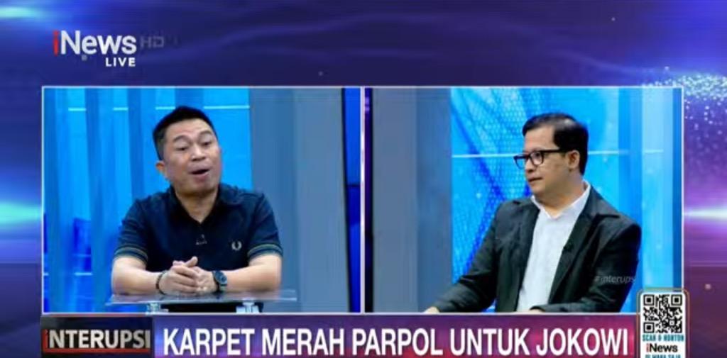 Panas! Ketum Rampai Nusantara Debat dengan Analis soal Hasrat Politik Jokowi