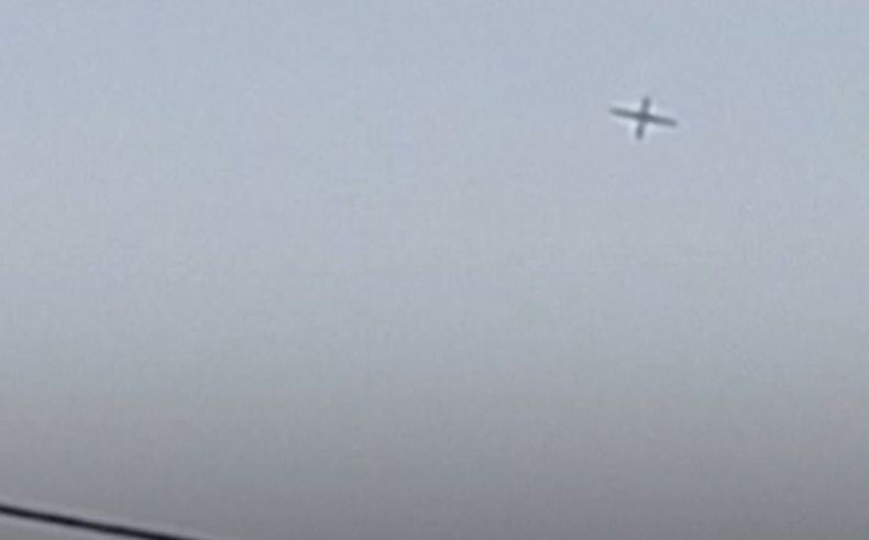 Detik-Detik Drone Mata-Mata Israel Hermes 900 Jatuh Dihantam Rudal Iran