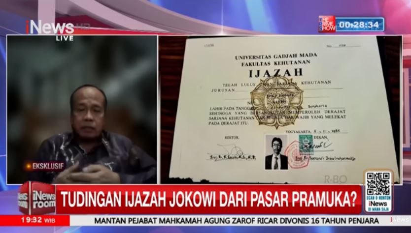 Eksklusif! Beathor Suryadi Bongkar Dugaan Pemalsuan Ijazah Jokowi: Dicetak di Pasar Pramuka