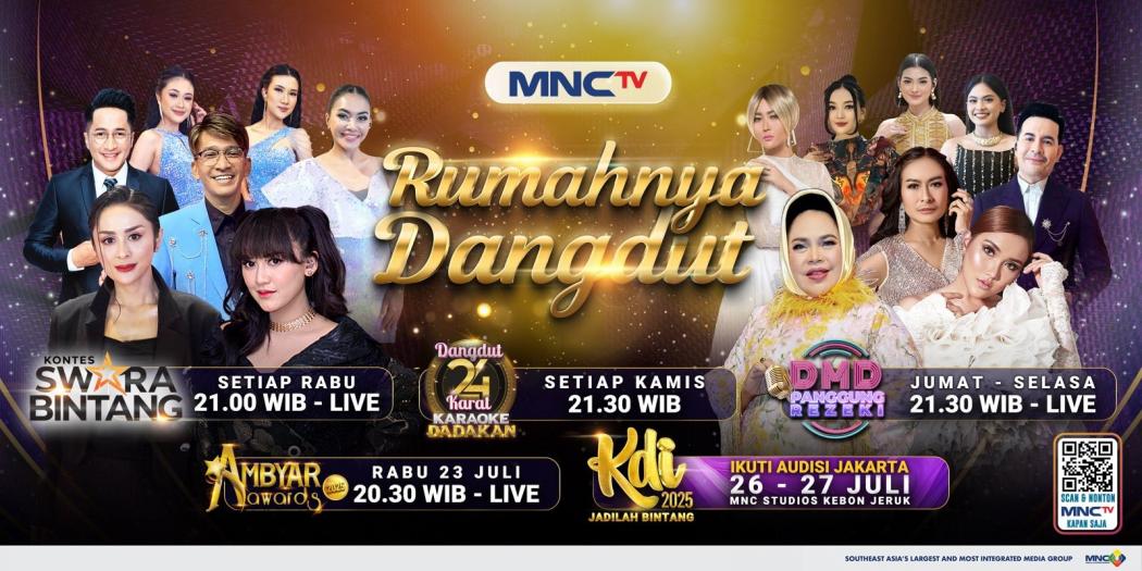 MNCTV Hadirkan Deretan Program Dangdut Paling Lengkap