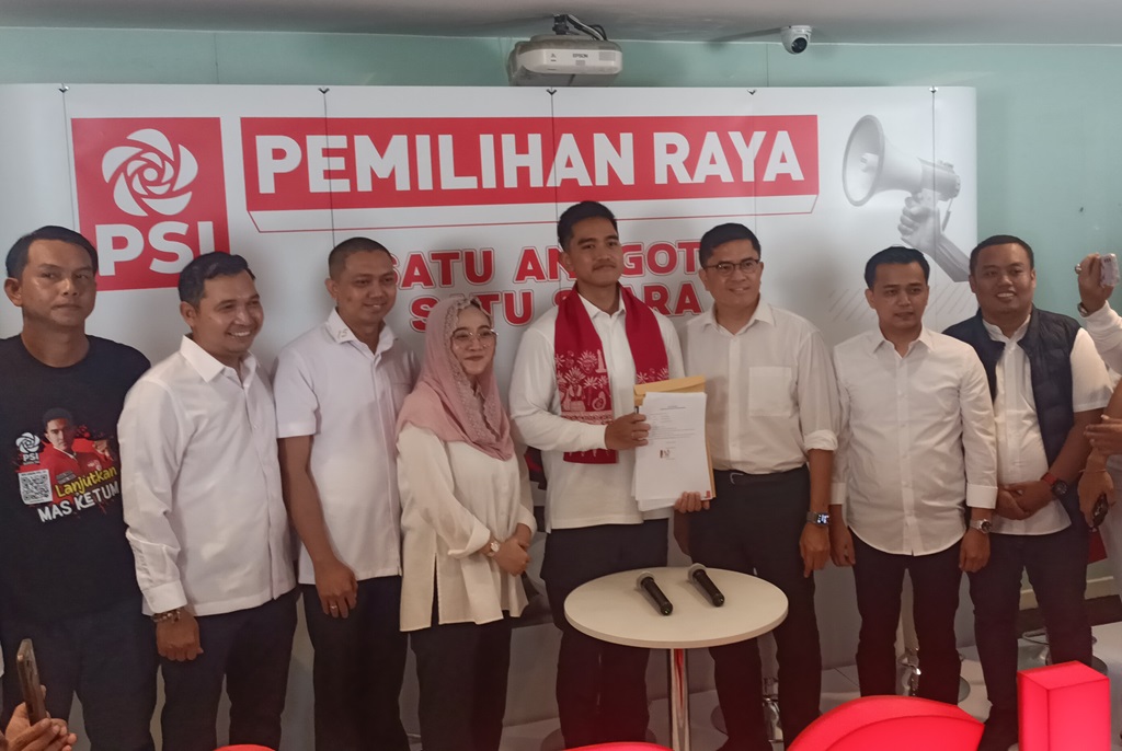 Kaesang Daftar Jadi Calon Ketua Umum PSI