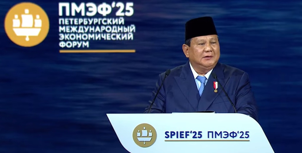 Prabowo Ungkap 4 Prioritas Utama Tingkatkan Ekonomi RI di SPIEF 2025