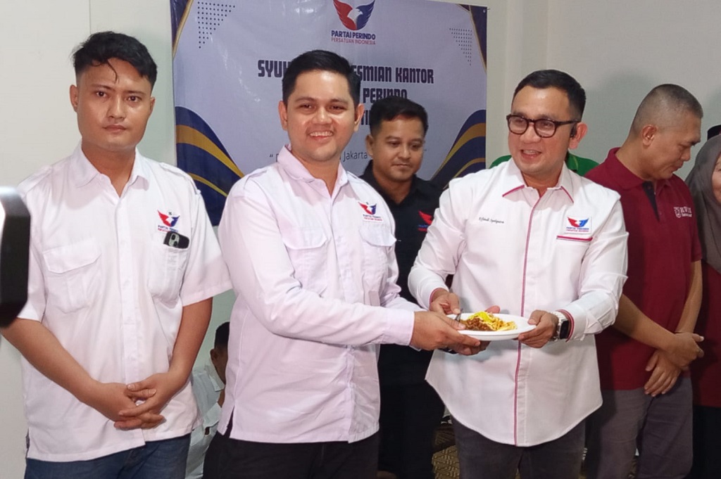 DPD Perindo Jaktim Resmikan Kantor Baru, Ketua DPW Jakarta: Tempat Menampung Aspirasi