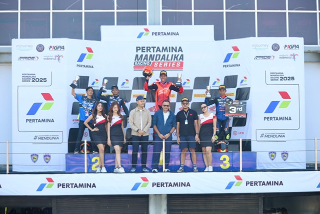 Pertamina Mandalika Racing Series 2025, Komitmen Dukung Pembalap Muda Indonesia