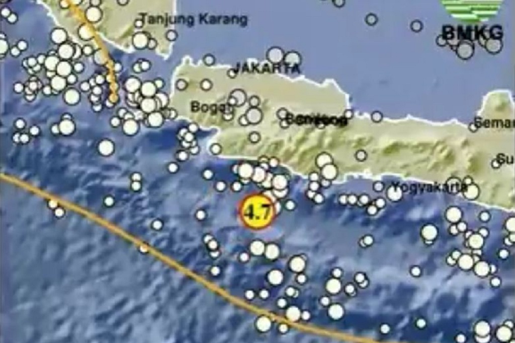 Gempa Terkini Magnitudo 4,7 Guncang Garut, Tidak Berpotensi Tsunami