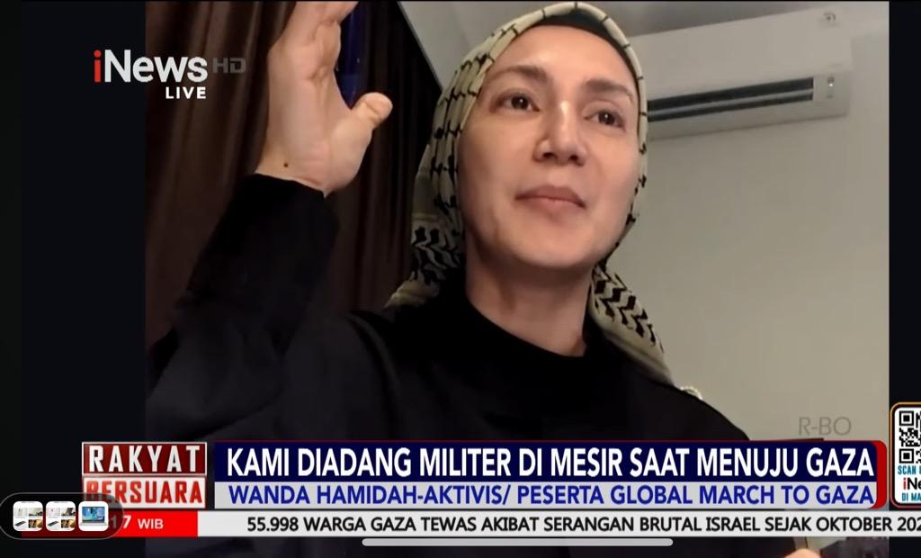 Cerita Wanda Hamidah soal Kekejaman Israel: Gaza Dibantai Setiap Hari, Habis-Habisan!