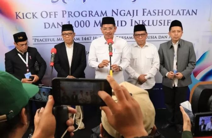 Kemenag Luncurkan Program 1.000 Masjid Inklusif dan Ngaji Fasholatan
