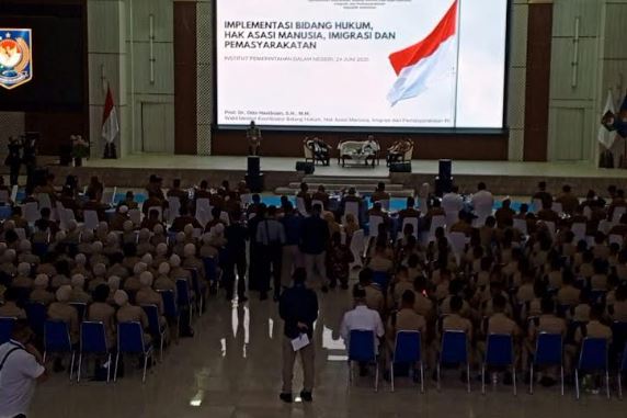 Peserta Retret Gelombang II di IPDN Dilarang Pesan Makanan Online