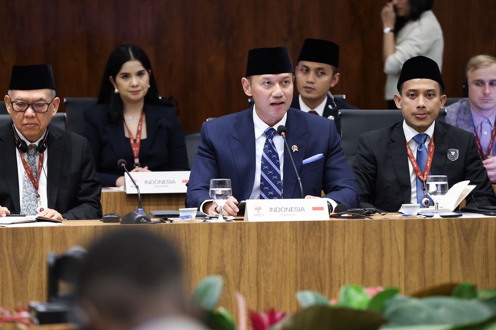 Menko AHY Dorong Kolaborasi Global untuk Ketahanan Kota di Forum BRICS 