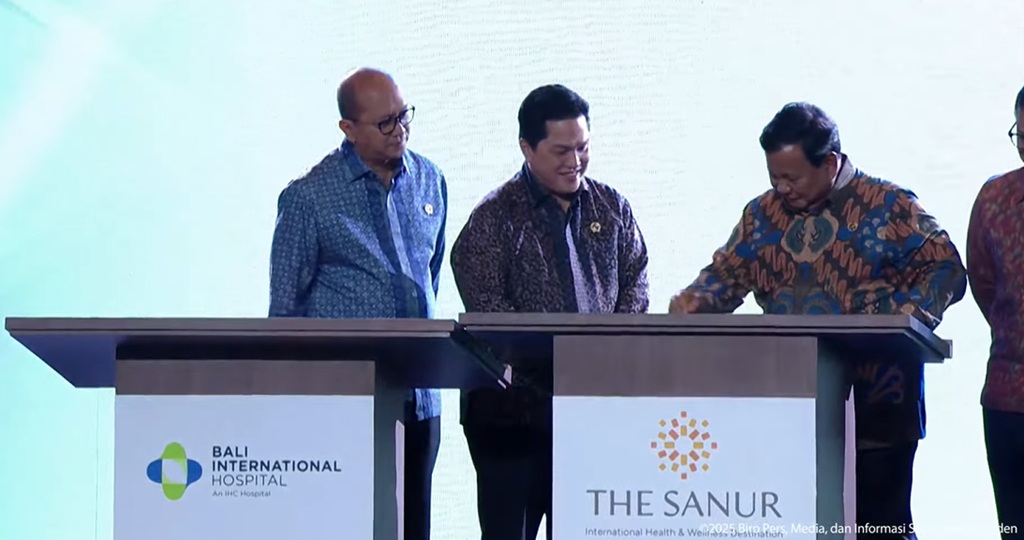 Kelakar Prabowo soal Kemegahan Bali International Hospital: Saya Kira Hotel