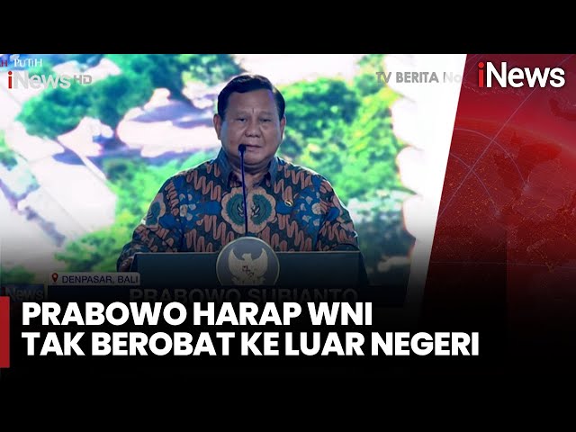 Presiden Prabowo Resmikan KEK Kesehatan di Bali, Puji Jasa Jokowi dan Pendahulu Bangsa