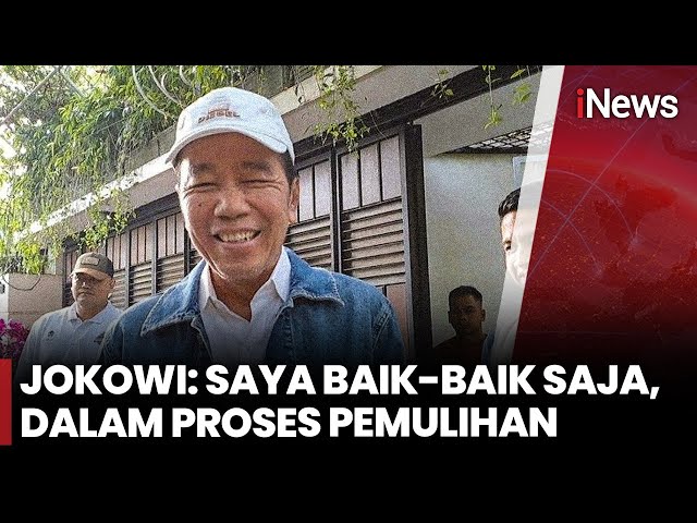 Sudah Pulih, Jokowi Ajak Cucu-cucunya Berlibur ke Luar Kota