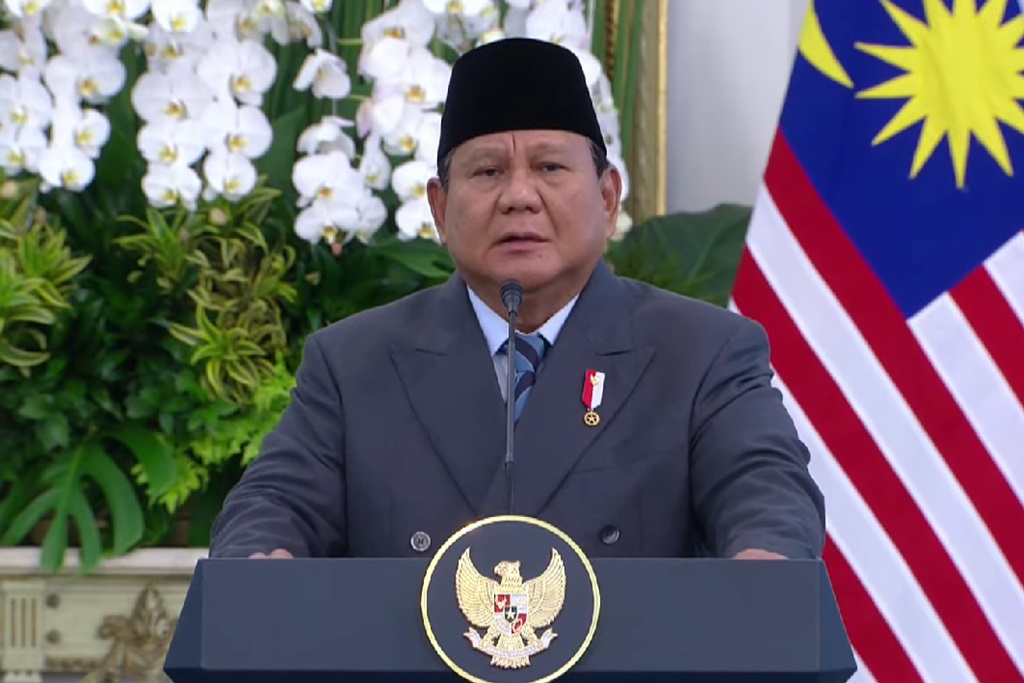 Prabowo Tegaskan RI-Malaysia Dukung Palestina Merdeka, Two State Solution Jadi Solusi