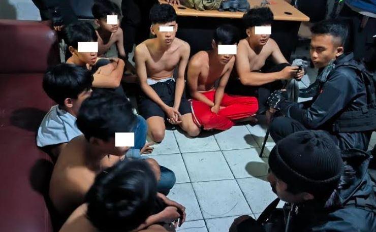 Polisi Tangkap 19 Anggota Geng Motor Diduga Hendak Tawuran di Bandung