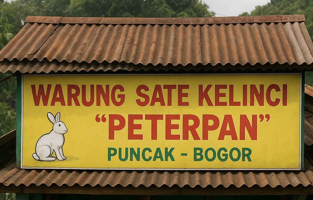 Ini Lokasi Warung Sate Kelinci yang Jadi Inspirasi Nama Band Peterpan
