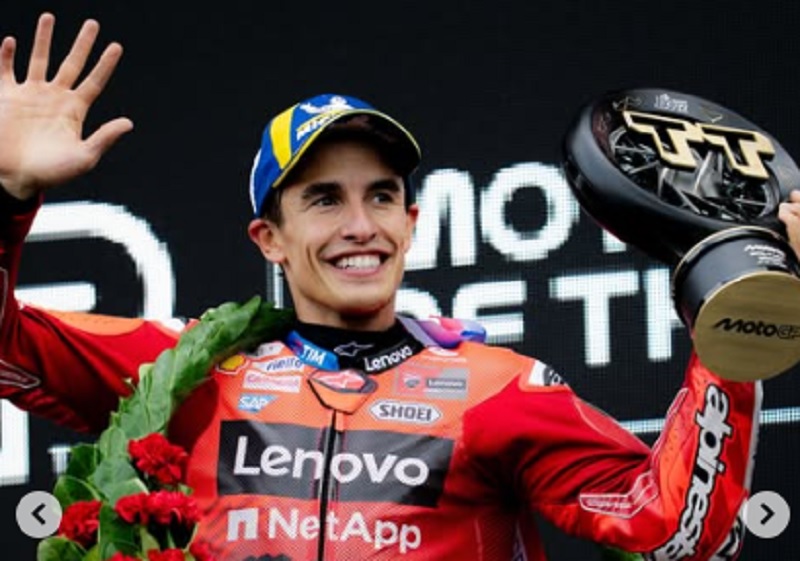 Marc Marquez Juara MotoGP Belanda 2025, tapi Hatinya Terbelah