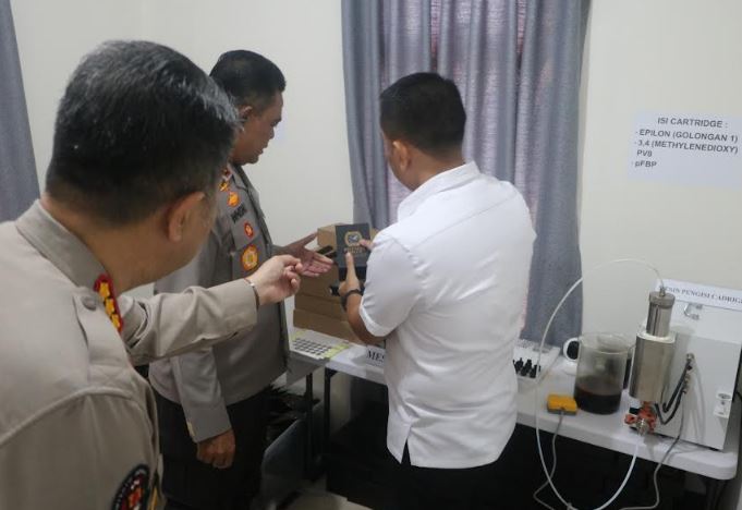 Pabrik Cairan Vape Isi Narkoba di Apartemen Mewah Medan Beromzet Rp1,5 Miliar Sehari