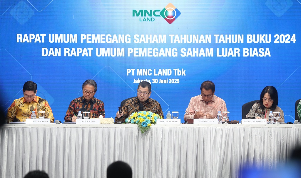 RUPST MNC Land, Letjen (Purn) Joni Supriyanto Ditunjuk Jadi Komut dan Komisaris Independen