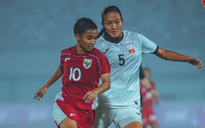 Dramatis! Pemain Kirgistan Banjir Air Mata Usai Dikalahkan Timnas Putri Indonesia 