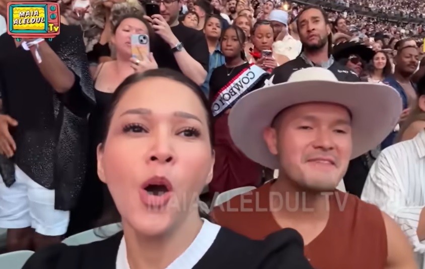 Diusik Ahmad Dhani, Maia Estianty Justru Asyik Nonton Konser Beyonce di Paris