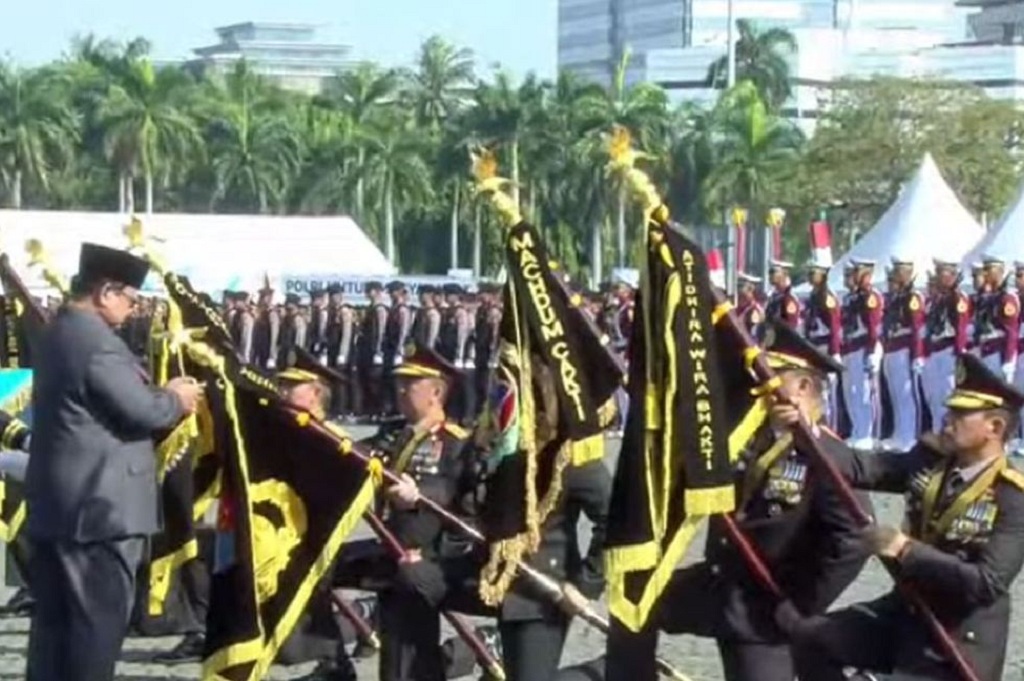 Daftar Lengkap Penerima Tanda Kehormatan Polri di Hari Bhayangkara ke-79