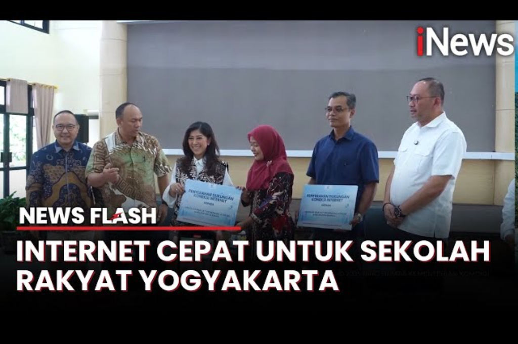 Sekolah Rakyat di Yogyakarta Dapat Internet Cepat, Pemerintah Targetkan 200 Titik Aktif Tahun 2025