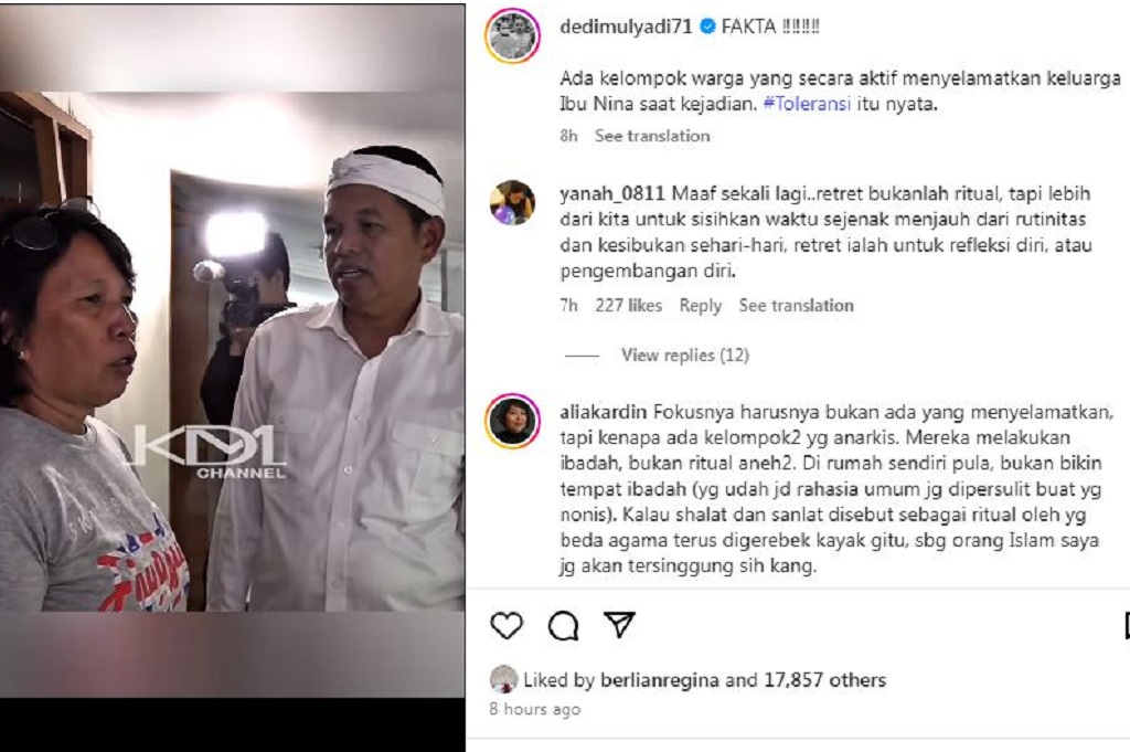 Kisah Ibu Pemilik Vila saat Tragedi Intoleransi di Sukabumi, Langsung Diselamatkan Warga