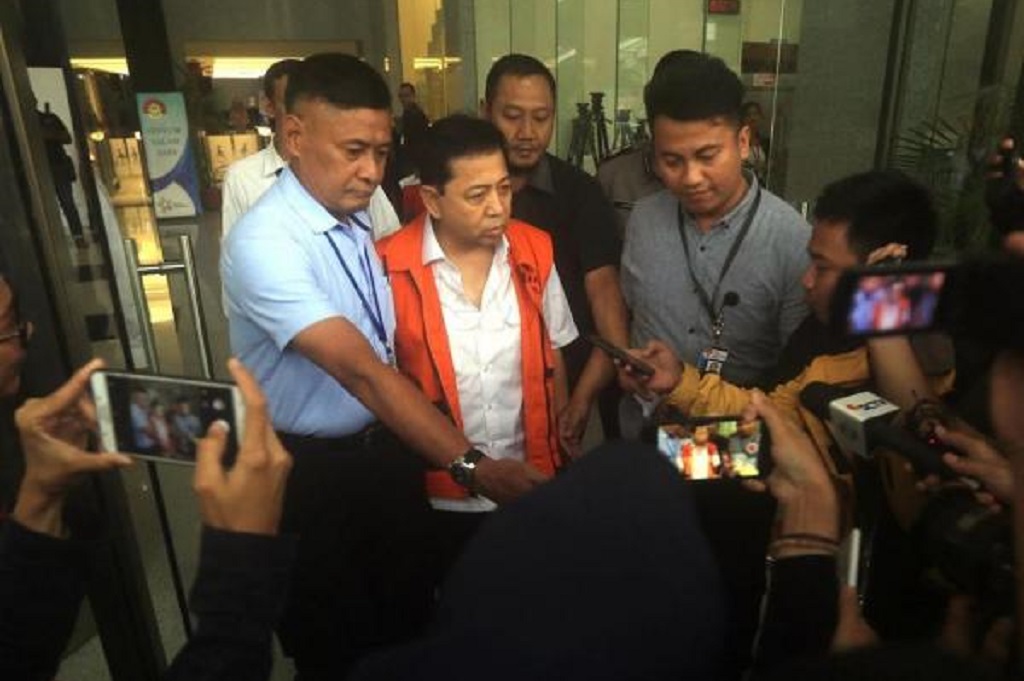 Hukuman Setya Novanto Disunat Jadi 12,5 Tahun Penjara!