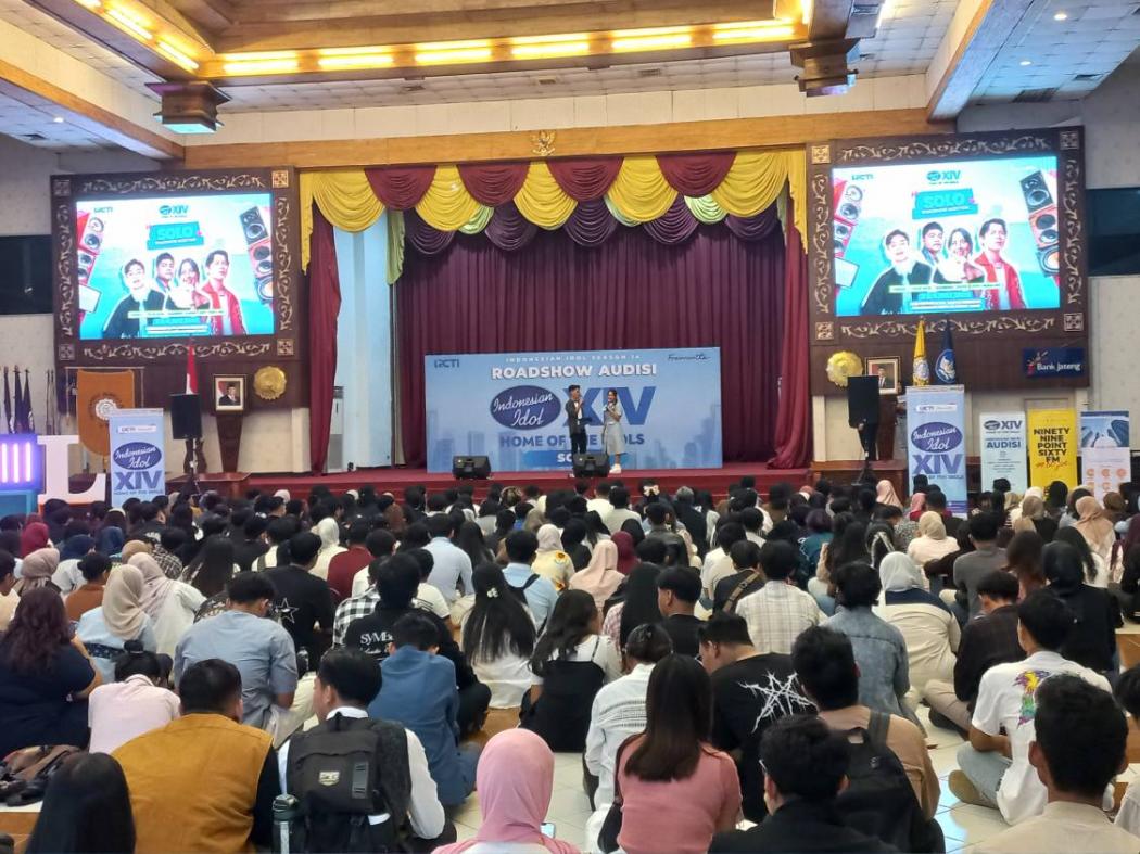 Keseruan Ribuan Anak Muda Solo Ikut Audisi Indonesian Idol Season XIV 2025