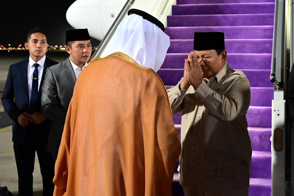 Prabowo Bertolak ke Rio de Janeiro Brasil usai Akhiri Lawatan di Arab Saudi