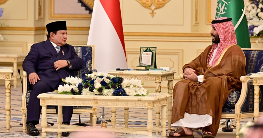Prabowo dan Pangeran MBS Serukan Aksi Nyata Dunia untuk Perdamaian Palestina
