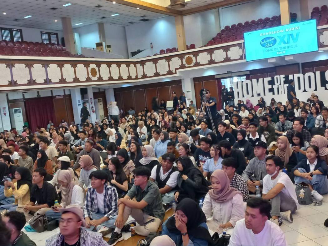Luar Biasa! Audisi Indonesian Idol Season XIV di Solo Lebihi Target Peserta