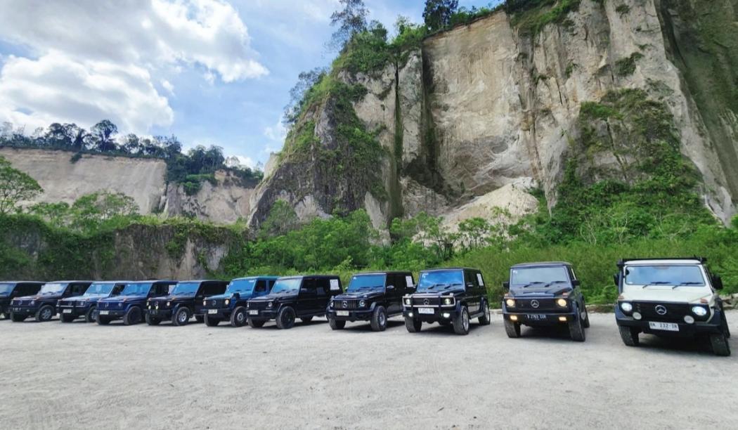 Komunitas Mercedes G-Class Gelar Touring Lintas Sumatera Sejauh 959 Km